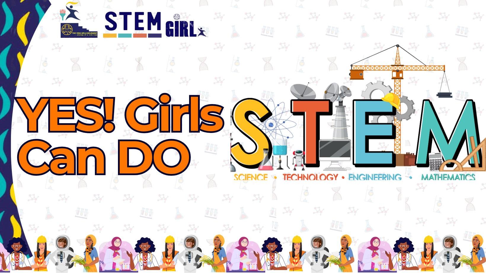 YES! Girls can do STEM