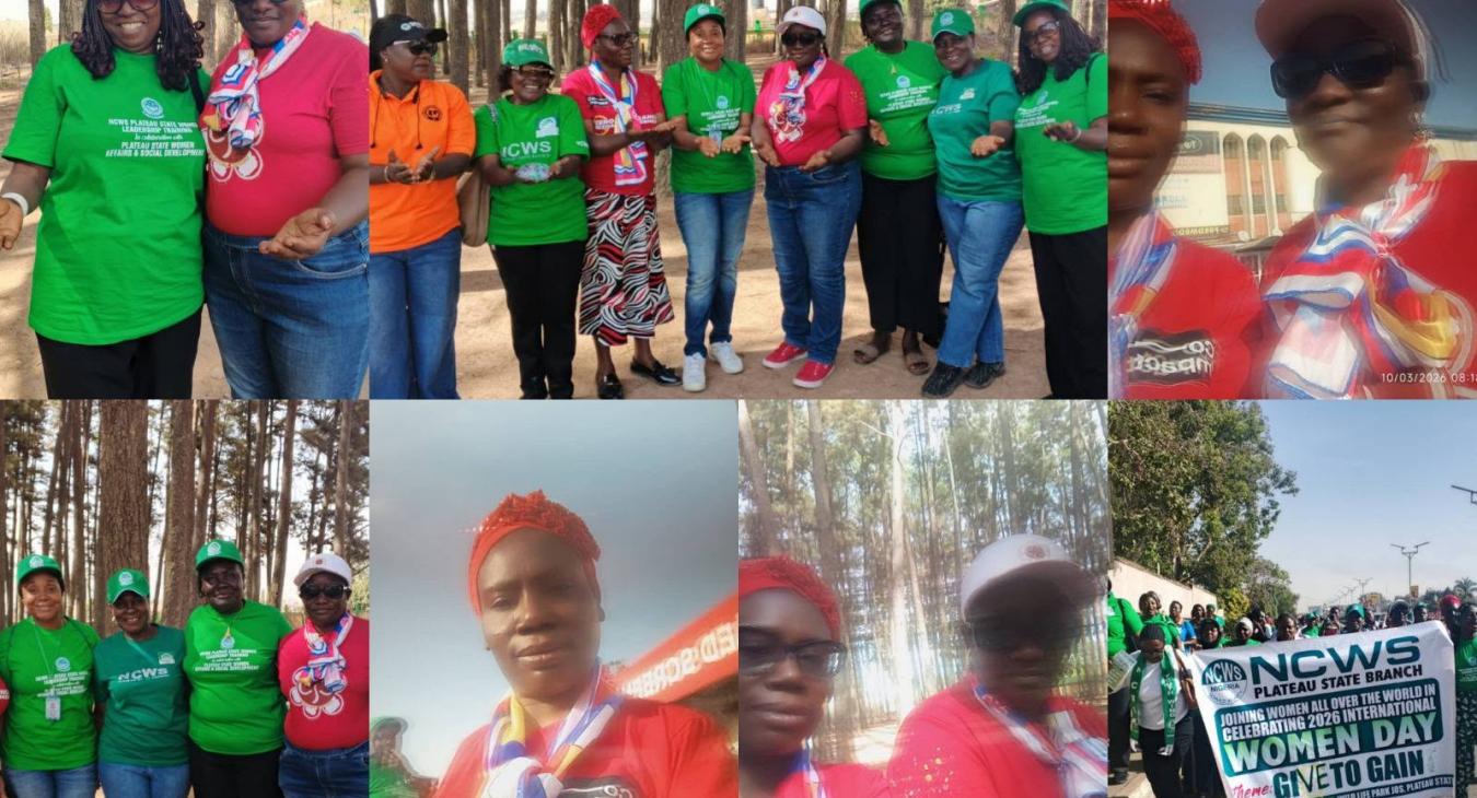 Trefoil Guild Nigeria's Plateau State chapter, in collaboration with the Nigerian Council of Women Societies (NCWS), celebrated International Women's Day on Monday, March 9, 2026.